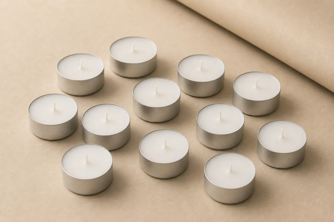 Pack de 12 Bougies Chauffe-Plat Studio