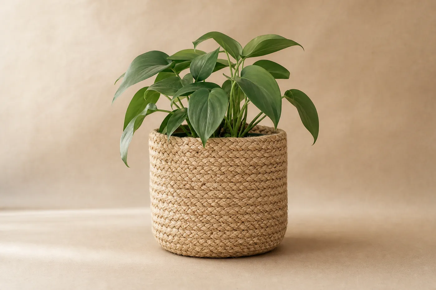 Cache-Pot Jute Tressée — Série 24