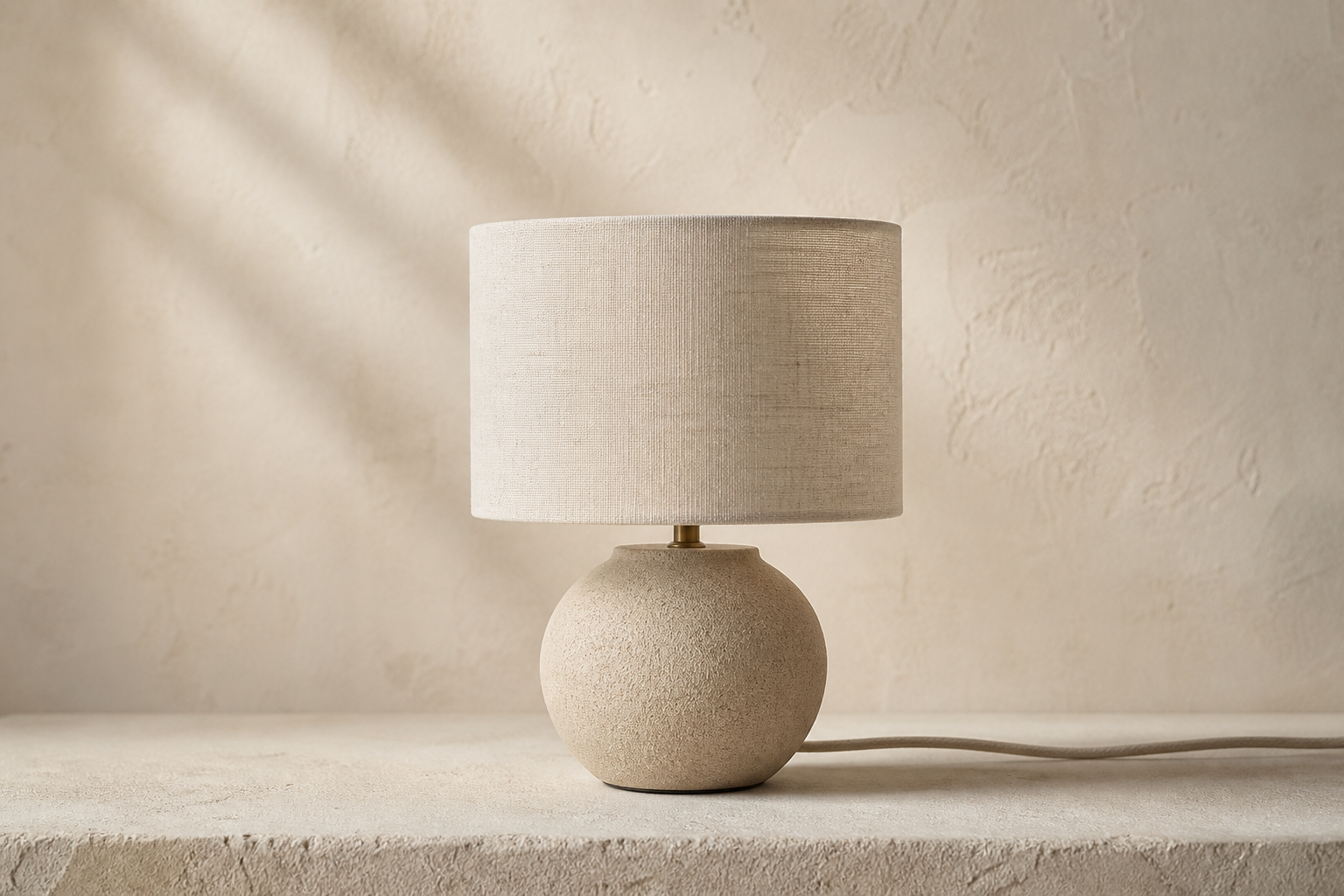 Lampe à Poser Mini Céramique Maison