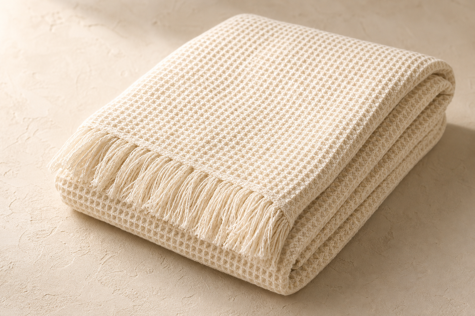 Plaid Coton Gaufré Compact — N°11