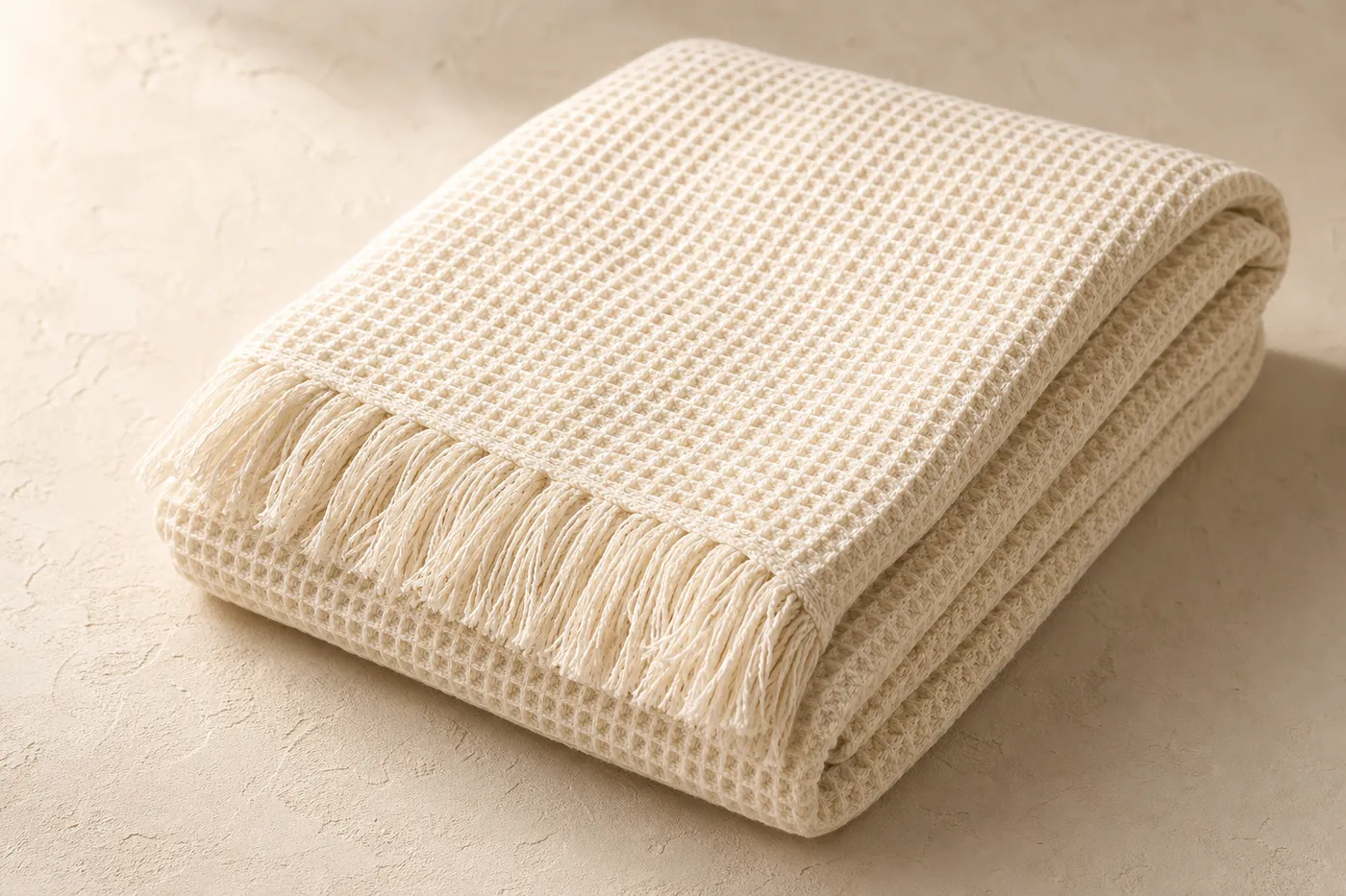 Plaid Coton Gaufré Compact — N°11