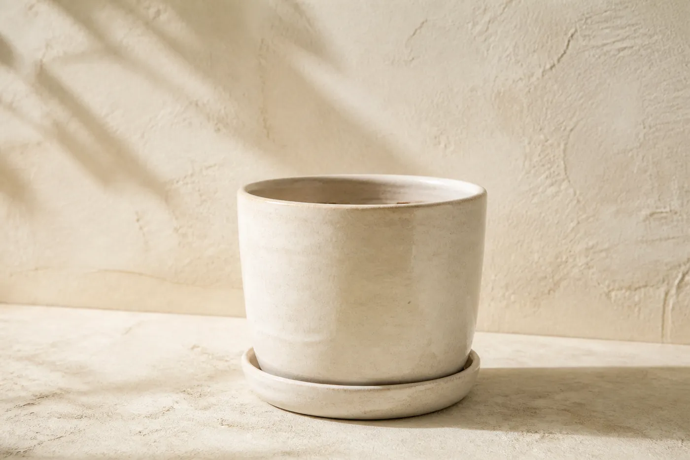 Cache-pot Céramique Ondulé Moyen — Série 11