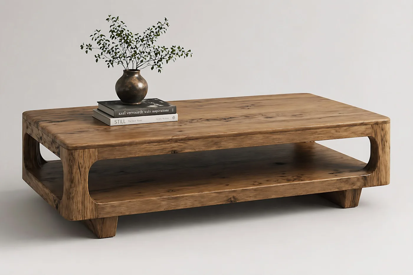 Table Basse en Chêne Massif — Série 09