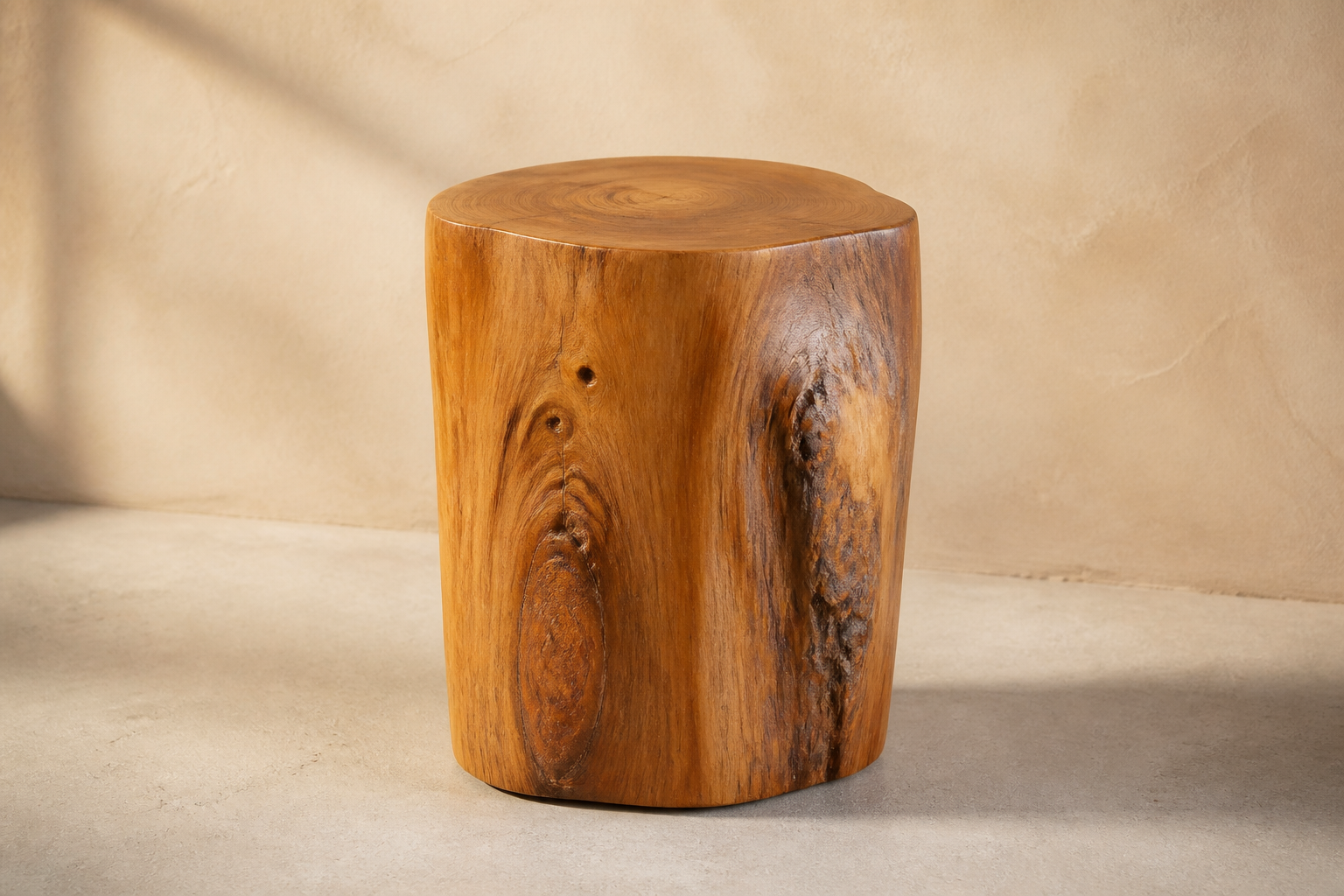Édition Tabouret Bois Brut Signature