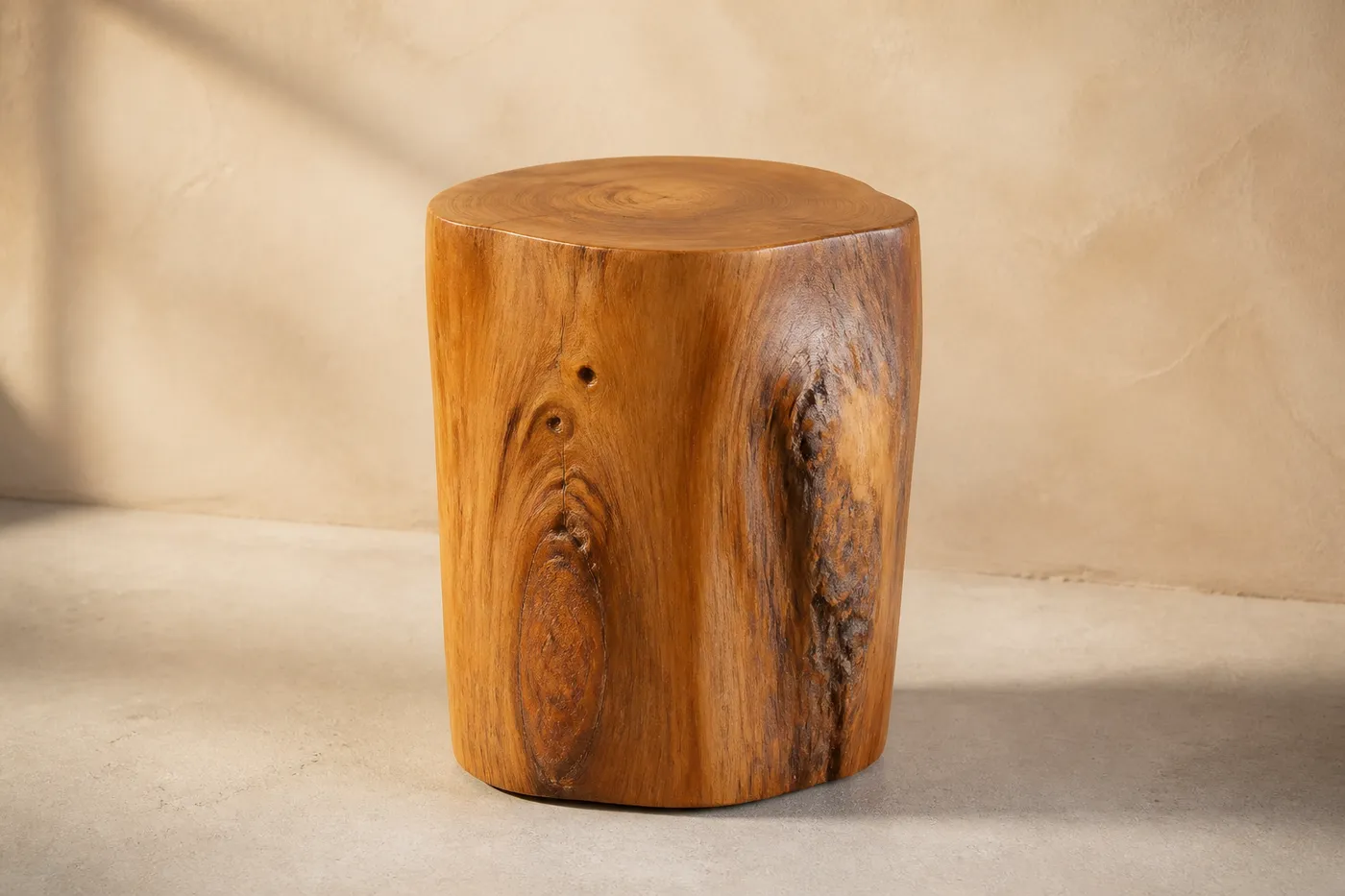 Édition Tabouret Bois Brut Signature