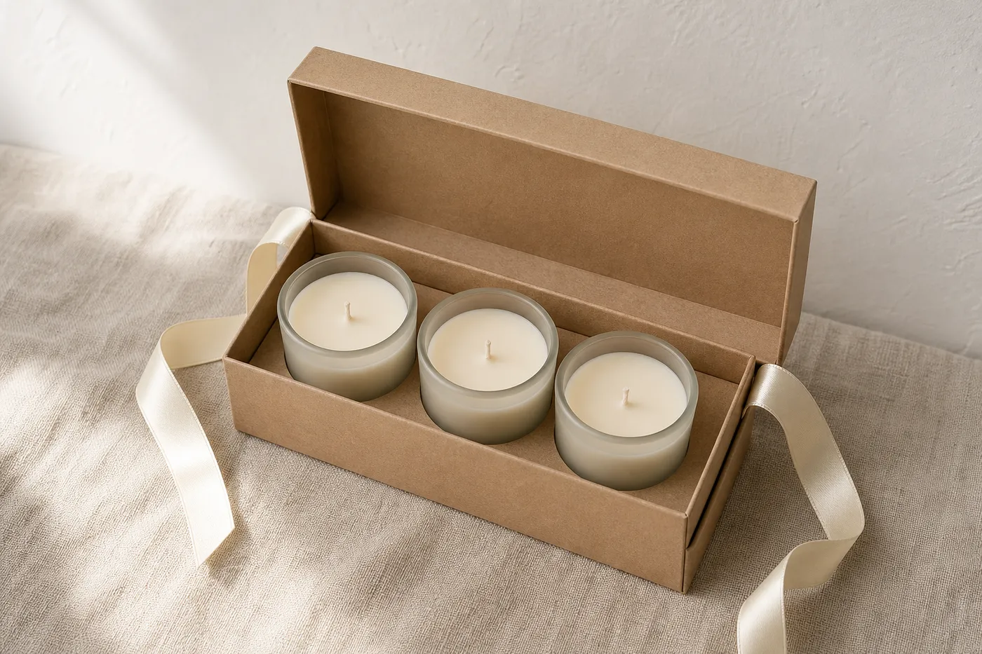 Trio de Bougies Mini Format Signature